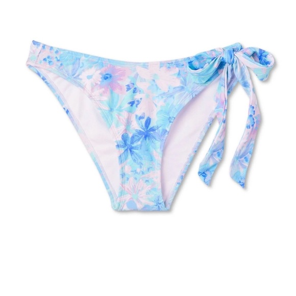 NWT Shade & Shore Tie Side Bikini Bottom SMALL - Picture 1 of 3